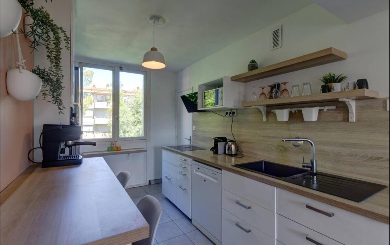Le Smile - 3 Bedrooms - 8Pers - Parking - Centre Gare Montpellier Exterior foto