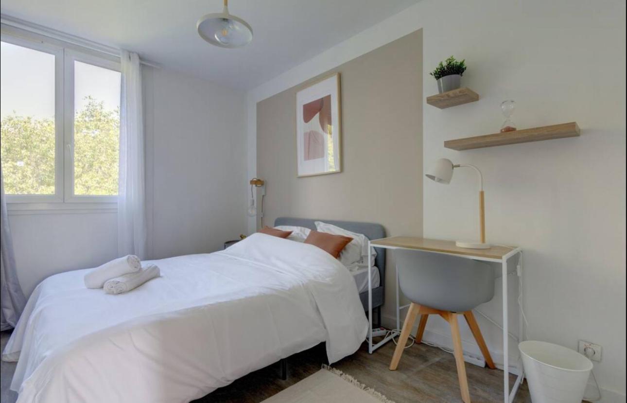 Le Smile - 3 Bedrooms - 8Pers - Parking - Centre Gare Montpellier Exterior foto